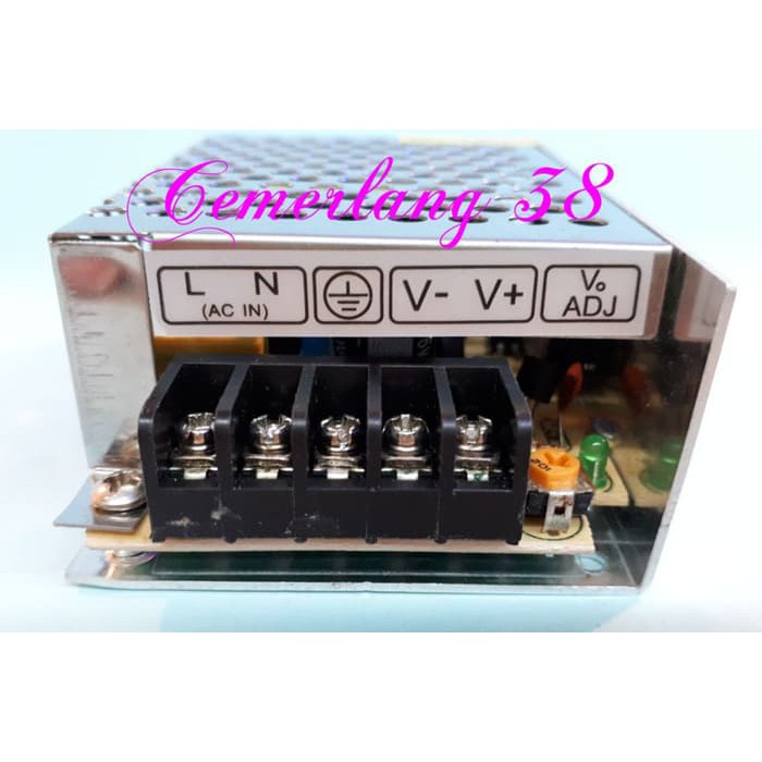 Switching Adaptor Power Supply 12V 3.2A BK AC DC Charger 12 V 3,2 A