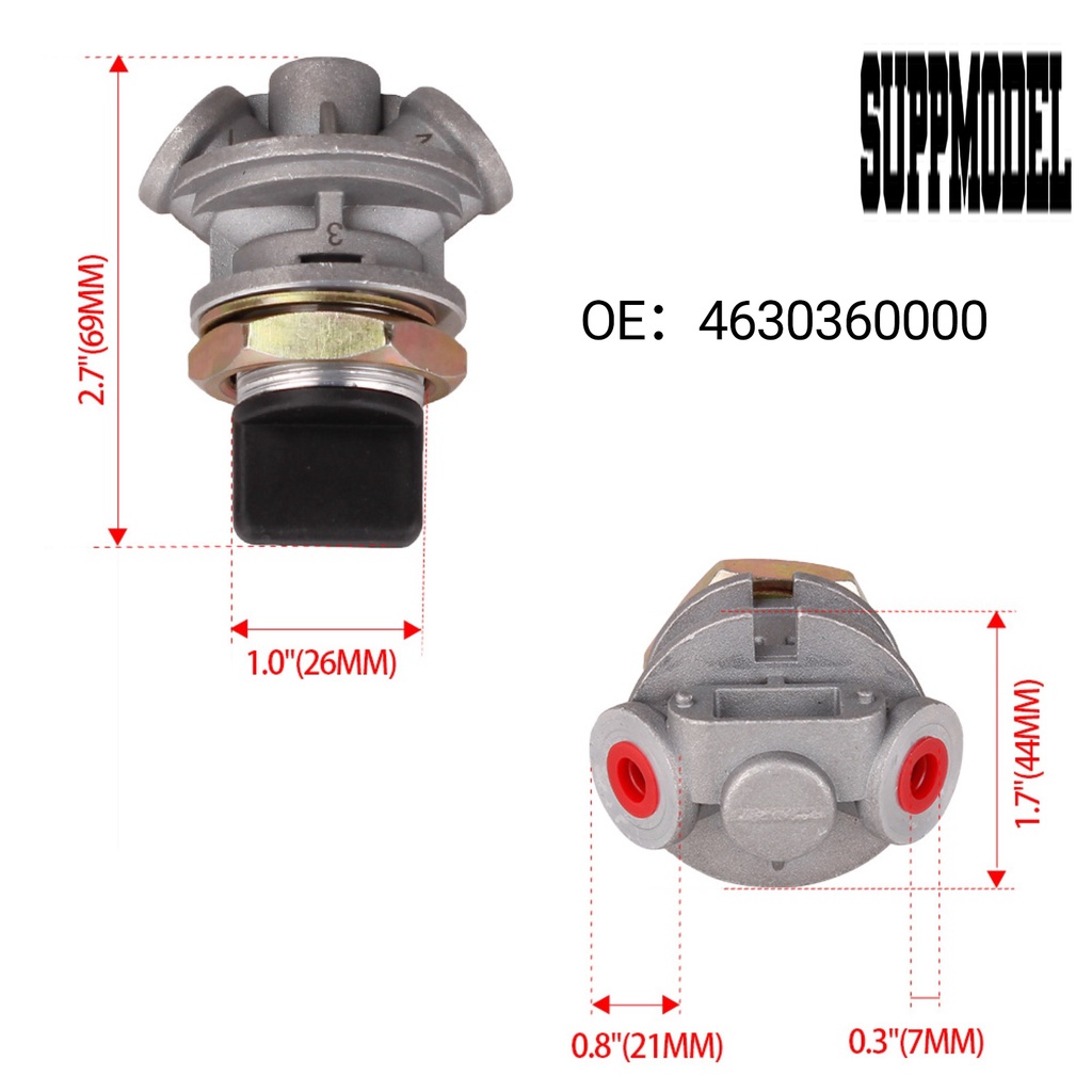 Suppmodelx Katup Kontrol Leveling Elektronik Pengganti Untuk Dekorasi Interior Mobil 4630360000 Duff Untuk Benz