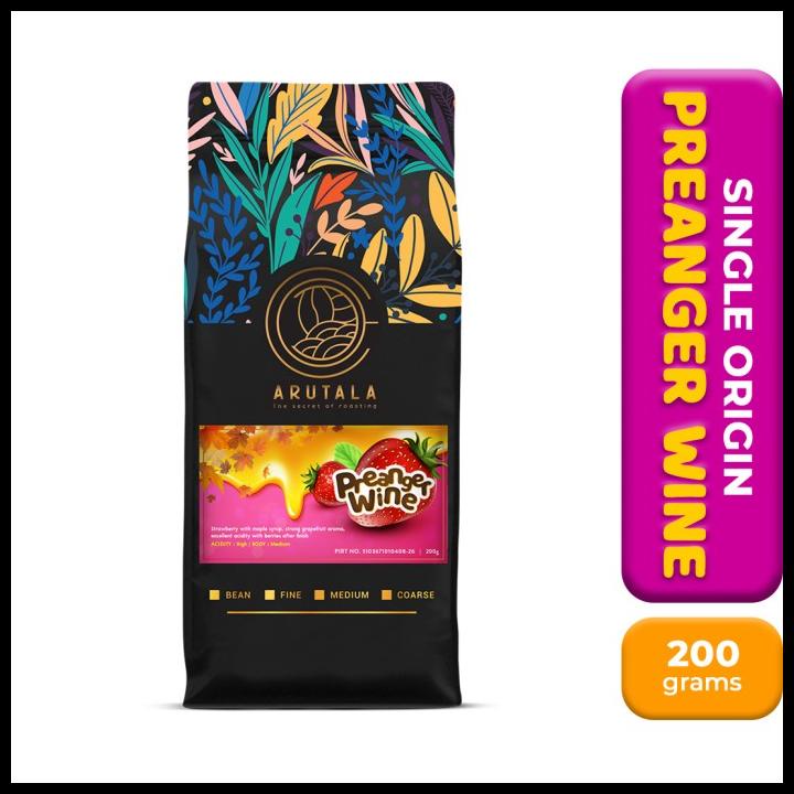 

Arutala Kopi Arabika Jawa Preanger Wine 200 Gram