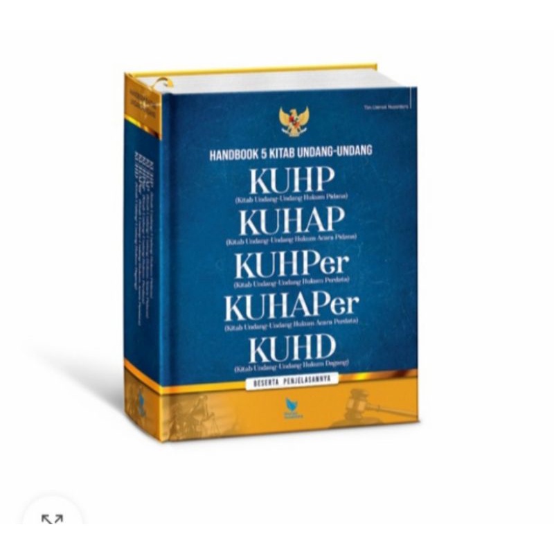 Jual Buku Original Handbook 5 Kitab Undang Undang Kuhp Kitab Undang