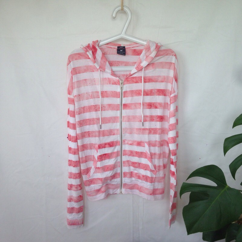 jaket zipper pink NIi qualified