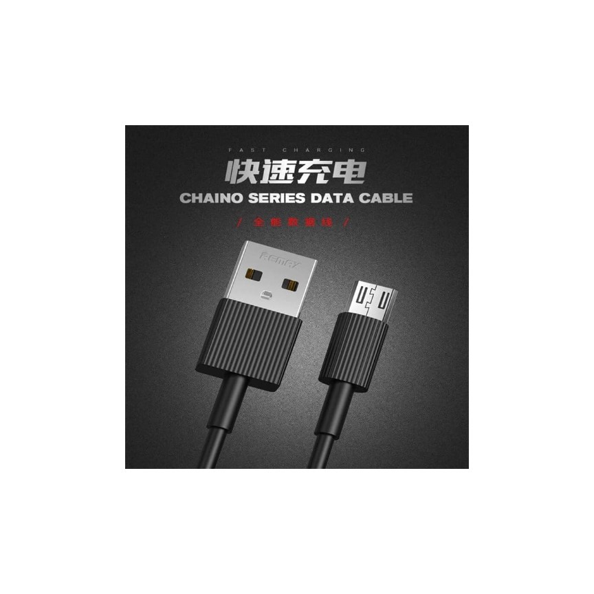 Remax Chaino Kabel Data Charger Micro USB 30cm Fast Charging - RC-120m