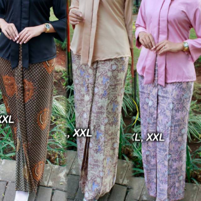 Rok Wiron Batik ST102 Motif Parang Bawahan Sepan Wanita / Rok Nikahan Wisuda Kondangan-3