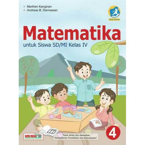 Buku Matematika Untuk Sd Mi Kelas 4 Kurikulum 2013 Shopee Indonesia