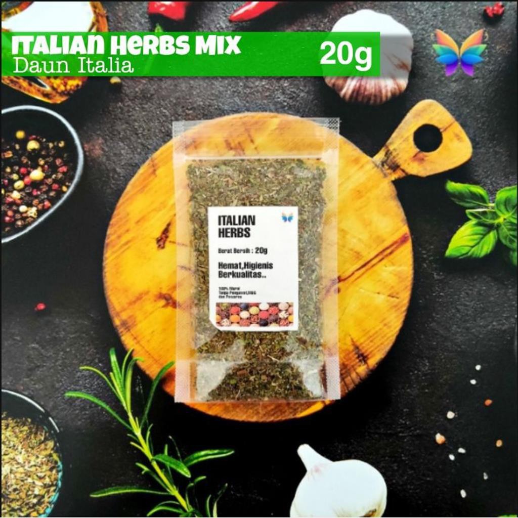 

Bumbu Rempah DAUN ITALIAN HERBS MIX ✓PREMIUM #WarnaWarniRempah