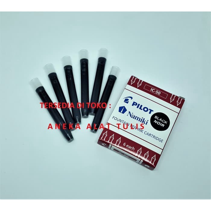 

Bagus Pilot Namiki Ink Cartridge / Tinta Ic-50 Isi Pen Berkualitas Terlaris