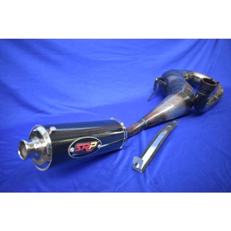 knalpot vespa srp karbon