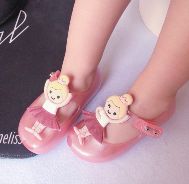 Sepatu sandal anak perempuan mini melissa balleria