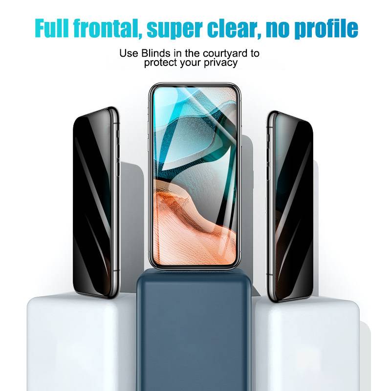 Film Pelindung Layar Hydrogel Anti Spy Untuk iphone 11 Pro Max X XS Max XR 7 8 6 6s PLus SE 2020 2022 SE3