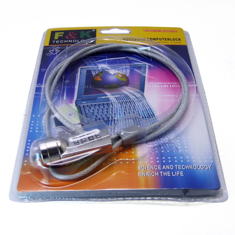 Kabel Pengunci Laptop Rantai note book SECURITY LOCK Password 61921