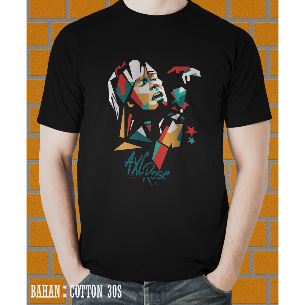 KAOS AXL ROSES GNR TSHIRTS MUSIK BAND GUNS04