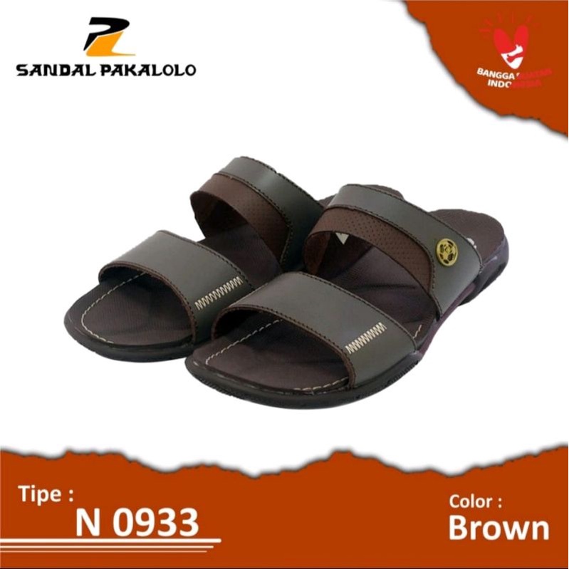 Sandal PAKALOLO N 0933 KULIT ASLI. DIJAMIN ORI GARANSI PABRIK