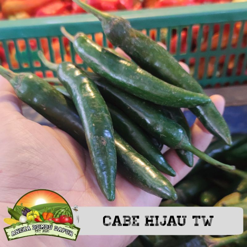 

cabe hijau tw 250gram