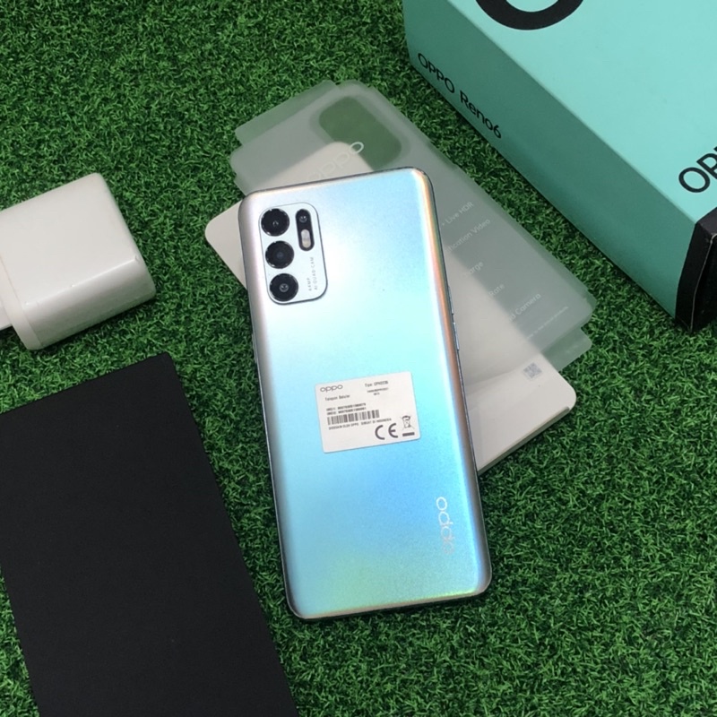 Oppo Reno 6 8/128gb Bekas Pakai