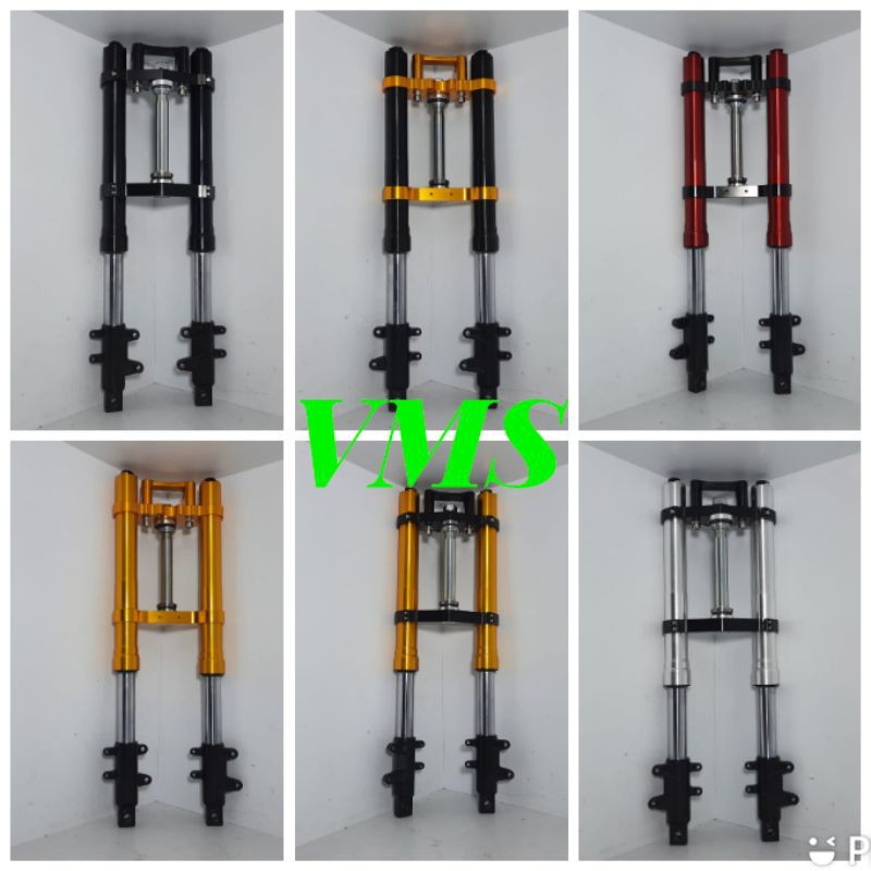 shock USD MGV Vixion shock upside down Vixion shock depan kostum RX-King w175
