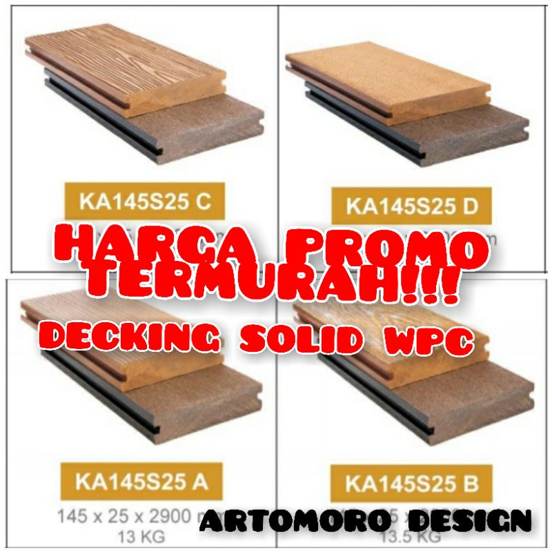 DECKING SOLID WPC KAYU ASRI