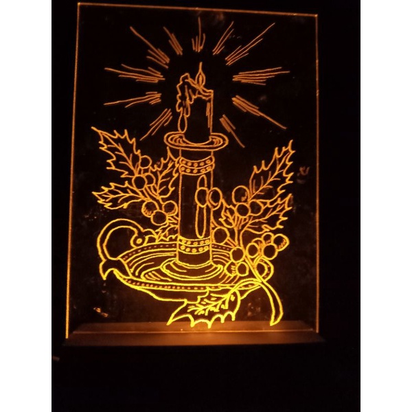 LAMPU HIAS LED LAMPU ACRYLIC LED LAMPU TIDUR LED LAMPU HADIAH LED