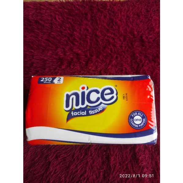 Tisu Nice 250 Sheets 2ply Facial Tissue Promo Ramadhan