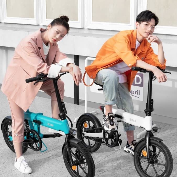 SEPEDA LIPAT ELEKTRIK XIAOMI HIMO Z16 SMART BICYLE FOLDING BIKE 80KM