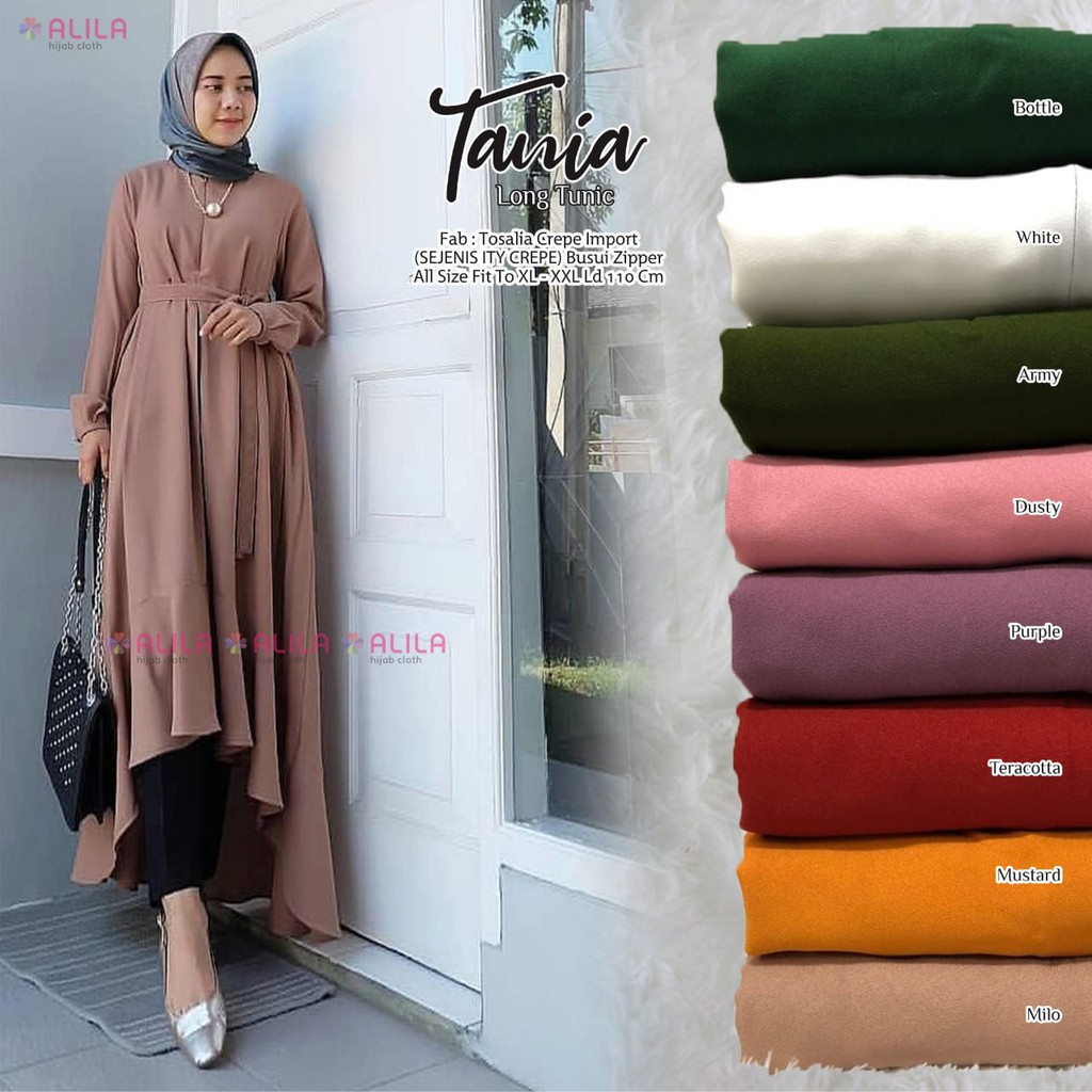 Tania Long Tunik By Alila