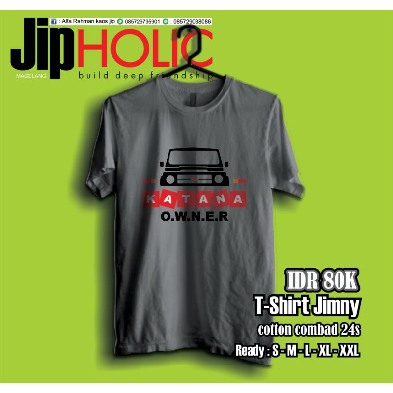 t shirt kaos katana Jimny jip