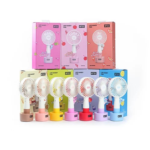 BT21 LED Handy Fan