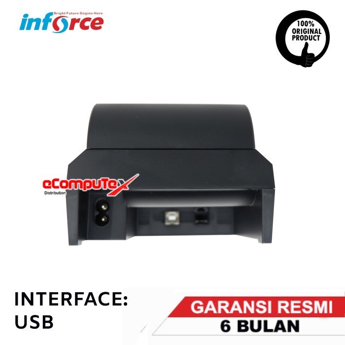 PRINTER KASIR STRUK THERMAL INFORCE USB + RJ11 58 - GARANSI RESMI