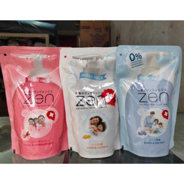 Sabun Cair Zen 400ml Refill