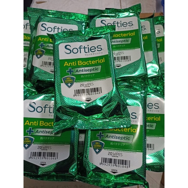 Softies Anti Bacterial 20s