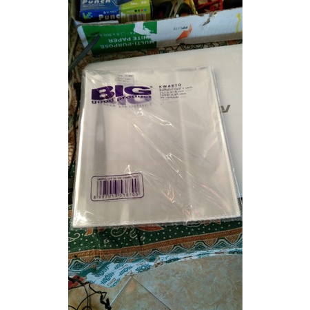 

SAMPUL PLASTIK BIG SIZE KWARTO