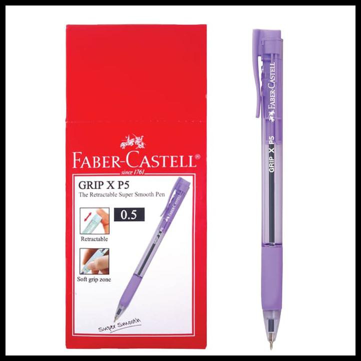 

BALLPOINT GRIP XP 0.5 MM BARREL VIOLET - BOX ISI 10PCS