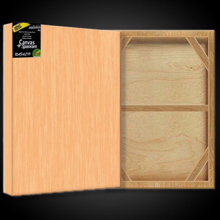 Rangka Kayu Spanram Triplek 90x100 cm Alas Poster Frame Kayu Triplek