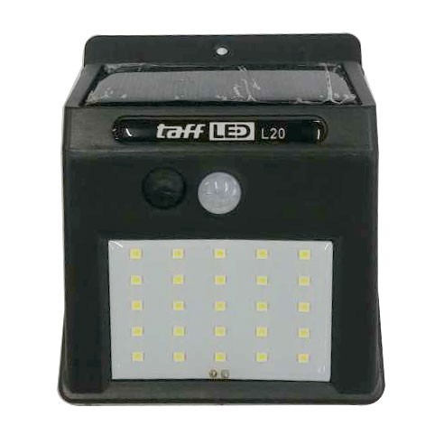 Grab medan TaffLED Lampu Solar Sensor Gerak Outdoor Weatherproof 20 LED 460 Lumens 6500K - L20