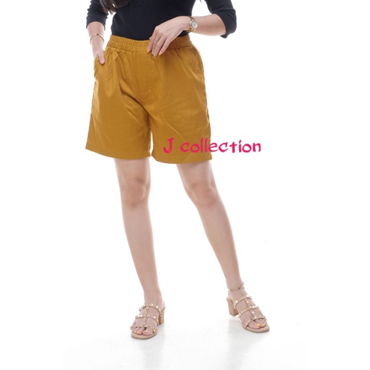 Hotpants/Celana Pendek Wanita full Karet/Short Pants Korea Style