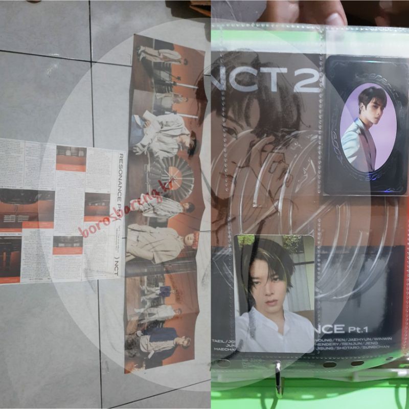 photocard,yb,poster,buku lirik NCT 2020 RESONANCE pt.1 Official yuta,xiaojun,jaehyun (READY STOCK)