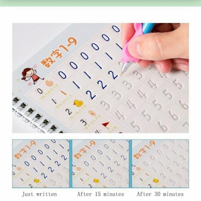 

[BISA COD] Buku belajar Tulis anak 4 buku