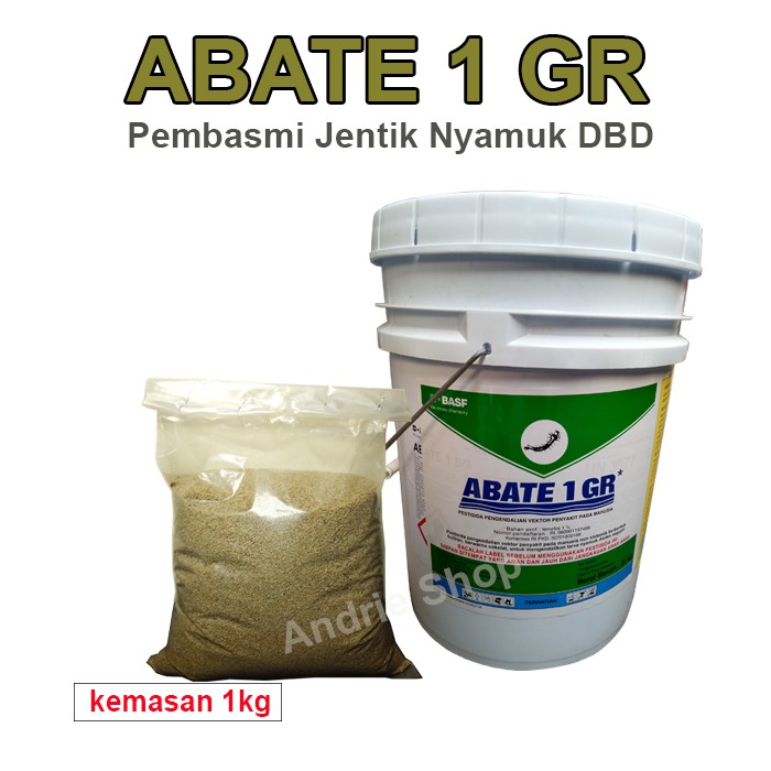 ABATE 1GR PEMBASMI JENTIK NYAMUK KEMASAN 1 KG