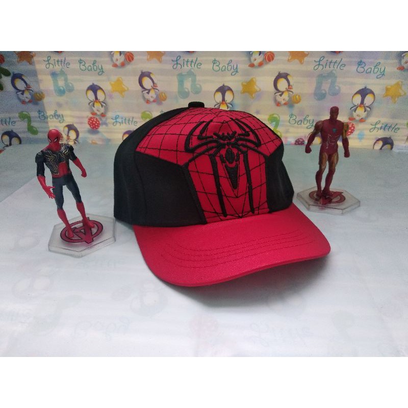 topi import anak spiderman tameng