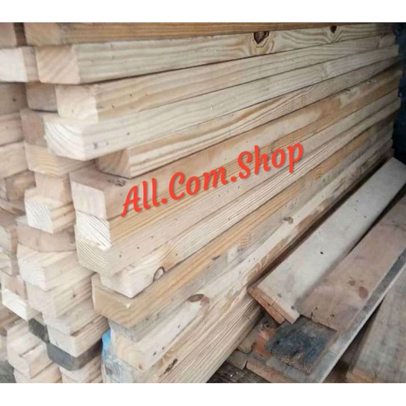 Kayu Reng Uk.3x2x100. Balok jatilanda / kayu Pinus 1meter Balsa Reng kayu maket / kerajinan tangan