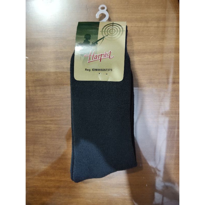 KAOS KAKI PDL HARPIST TEBAL WARNA PDL  PRIA HARPIST ORIGINAL / PASTI ORI READY-Abu abu