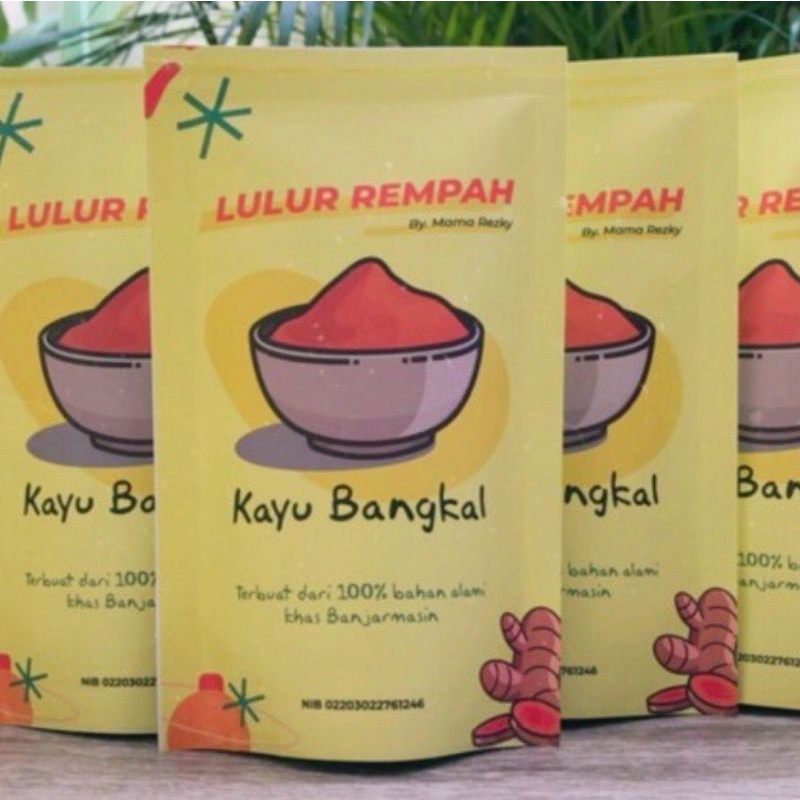 LULUR REMPAH KAYU BANGKAL VIRAL-10gr