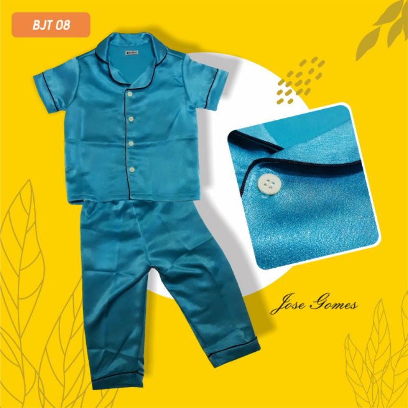 piyama anak satin import