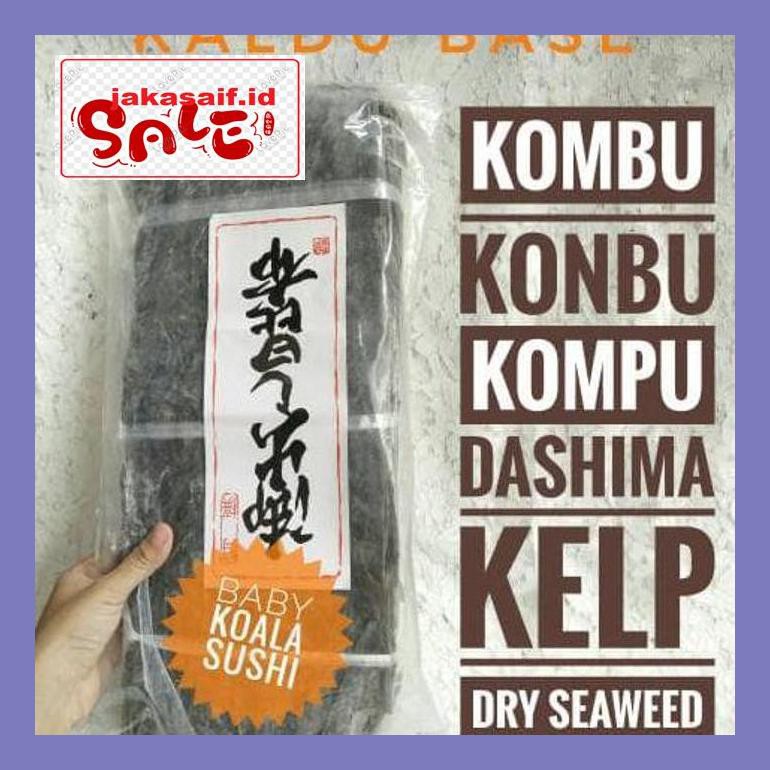 

504Sbu Kombu | Konbu | Dashima | Kelp | Rumput Laut Kaldu | Dry Seaweed Dashi Bud0Mb