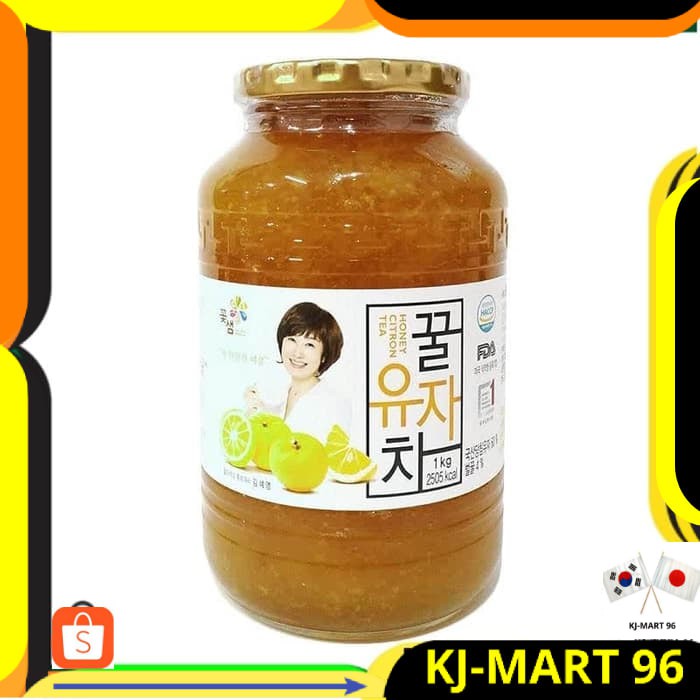 

MINUMAN KOREA/KOREA DRINK KKOH SHAEM HONEY CITRON TEA 1 KG -JERUK MADU