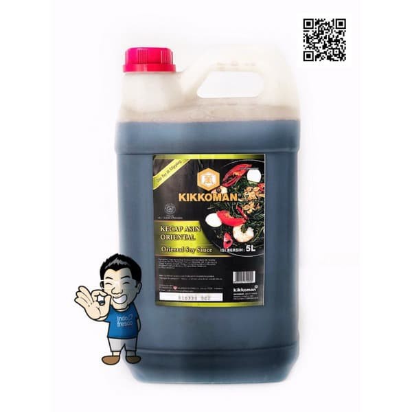 

PROMO KIKKOMAN ORIENTAL SOY SAUCE- KECAP ASIN ORIENTAL JERIGEN HALAL 5L TERMURAH