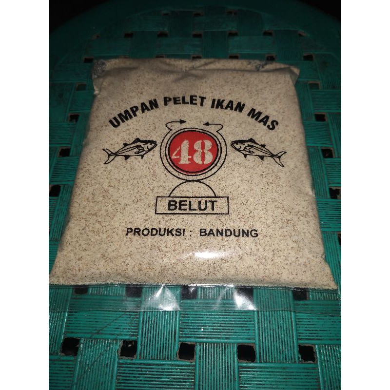 Umpan Pancing Pelet 48 Coklat Ikan Mas Belut