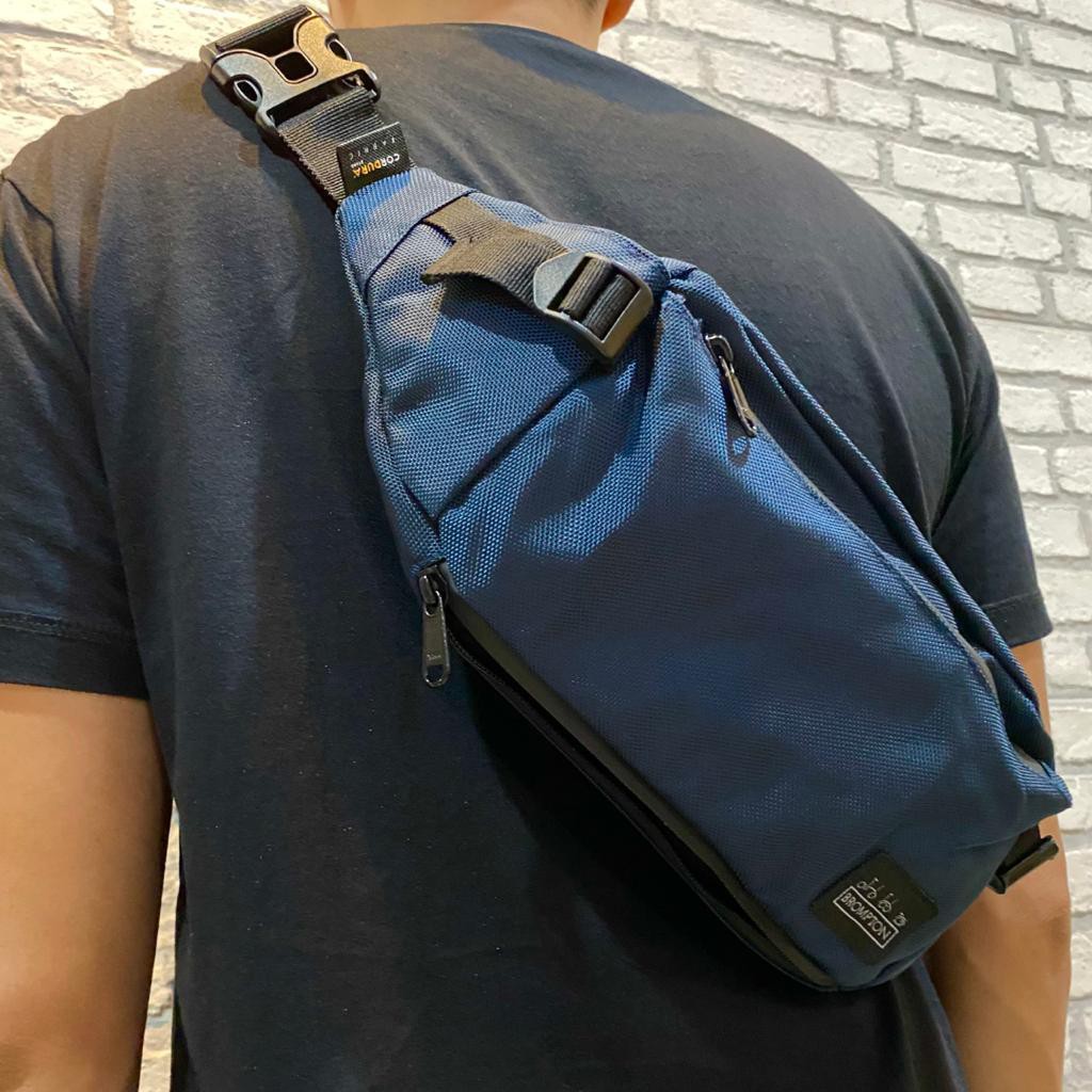 Tas Selempang Waistbag Sepeda Lipat Tas Slingbag Gowes Bike