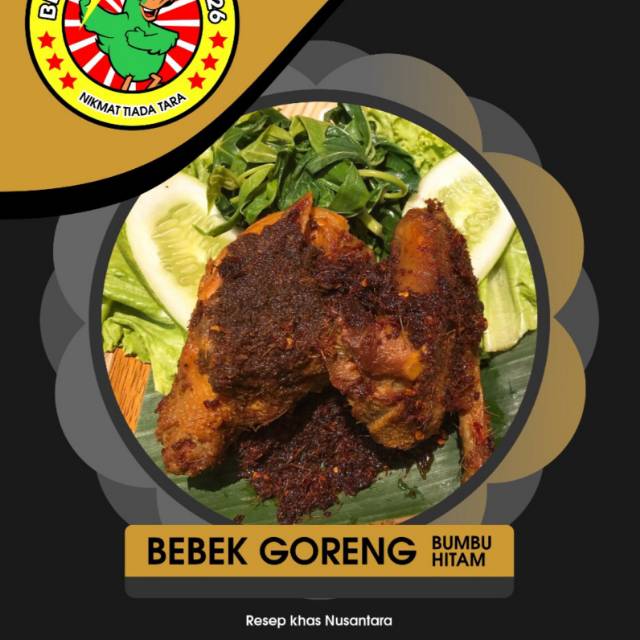 

Bebek goreng HALILINTAR 26 bumbu hitam