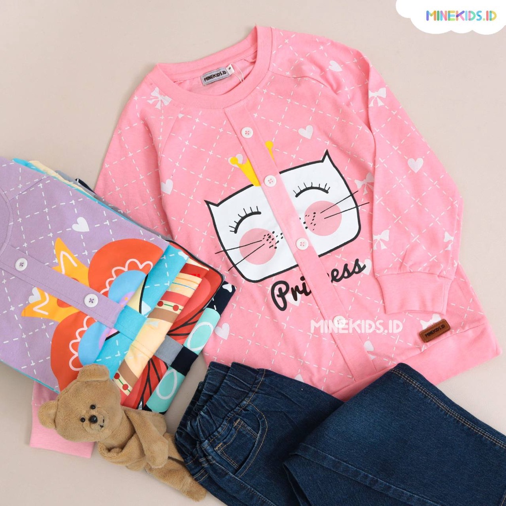 Setelan Jeans Cherryl Crewneck Minekids