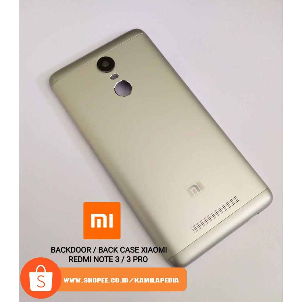 Backdoor Xiaomi Redmi Note 3 &  Note 3 Pro  / Tutup Belakang Xiaomi Redmi Note 3 & Note 3 Pro